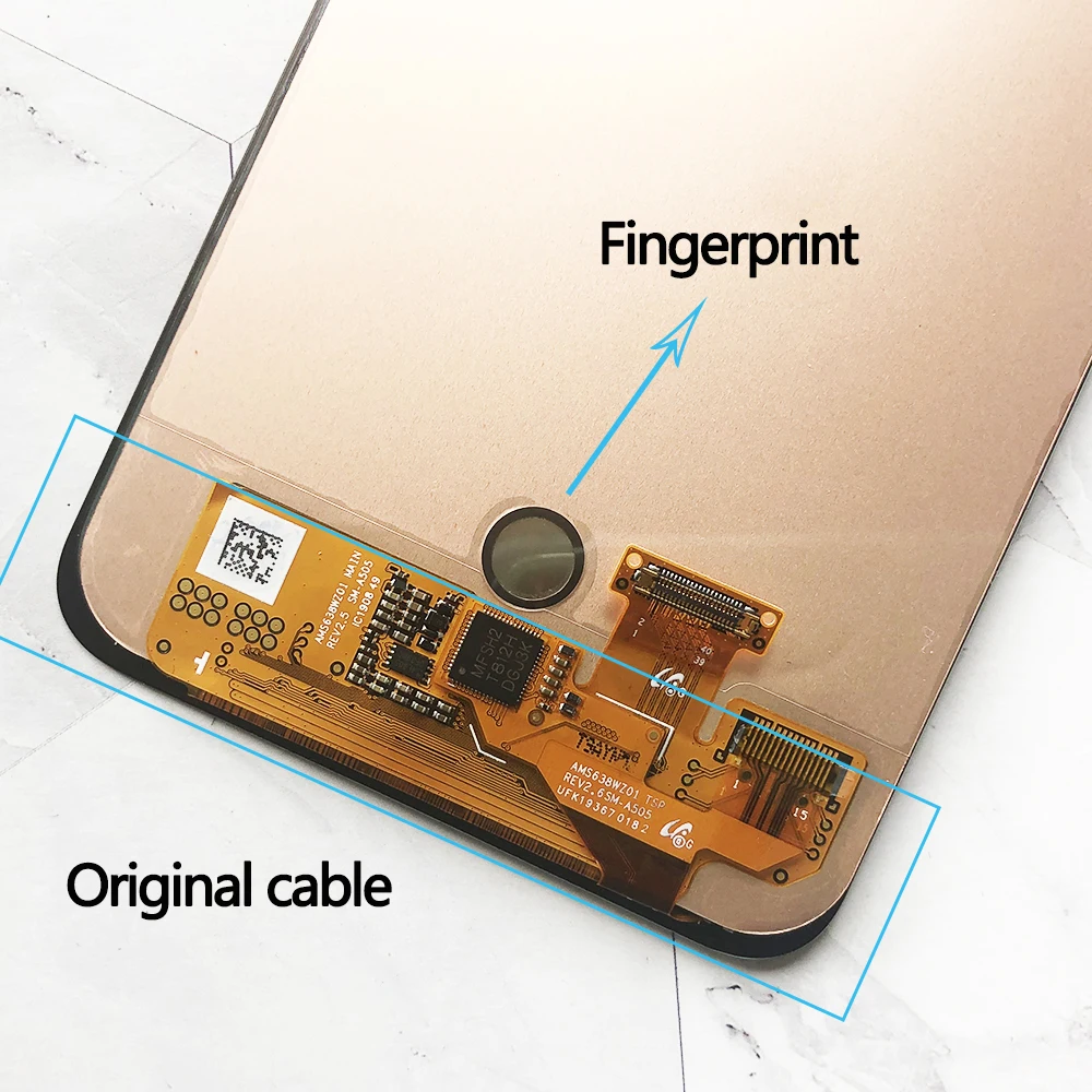 100% супер AMOLED 6 4 &quotLCD для Samsung galaxy A50 LCD 2019 A505F/DS A505F A505FD A505A сенсорный экран дигитайзер