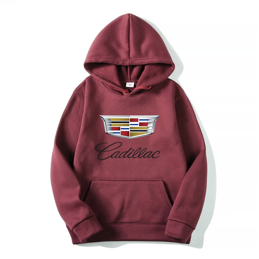 

2021 Winter Men Cashmere Casual Hoodie Men Hoodie / Street Sweatshirt Cadillac Sports Sweatshirt Women Hoodie A01