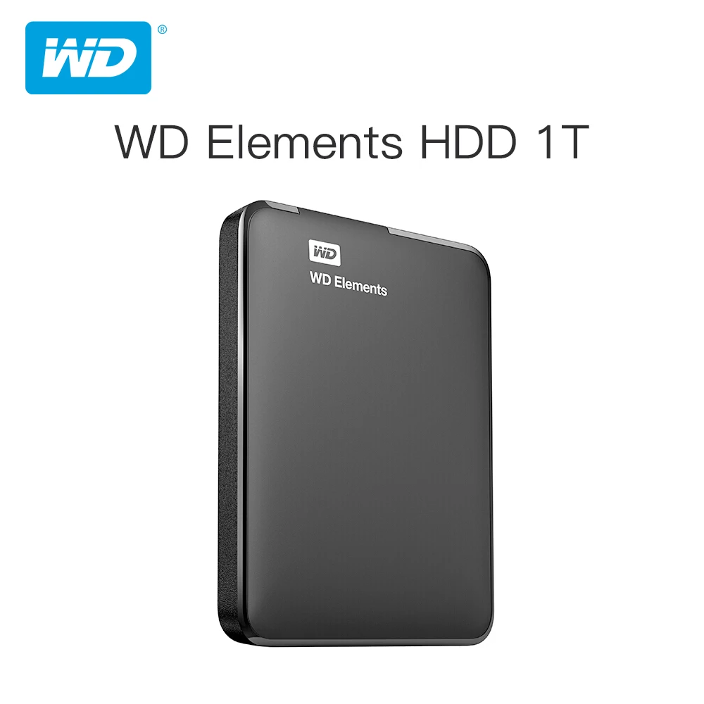 Жесткий диск Western Digital WD элементы Портативный внешний hdd 2 5 USB 3 0 жесткий 1 ТБ