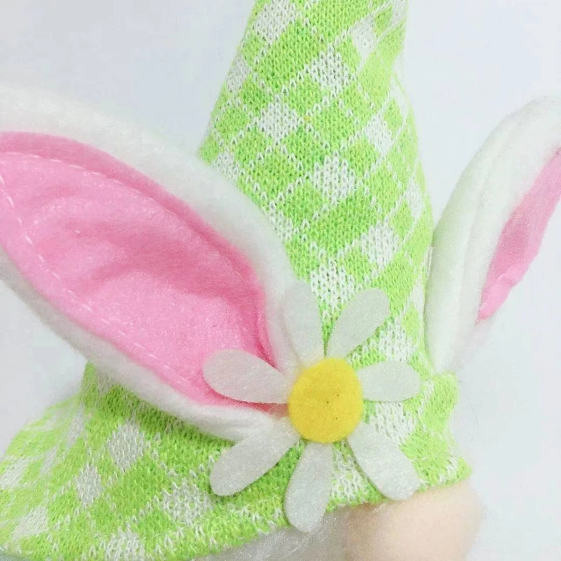 

Easter Bunny Egg Gnome Decoration Faceless Doll Plush Dwarf Swedish Tomte Elf