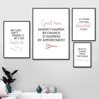 Плакат для парикмахерской, настенное искусство, холст, картина, цитаты, настенные плакаты, современный холст, печать, настенные картины для салона, декор комнаты CH102