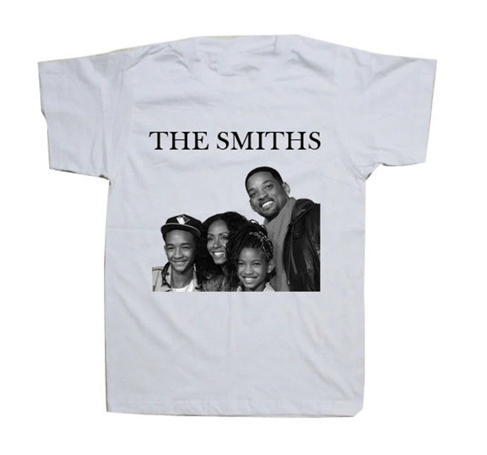 Fresh Prince футболка забавная унисекс Smiths Повседневная модная с принтом|Мужские