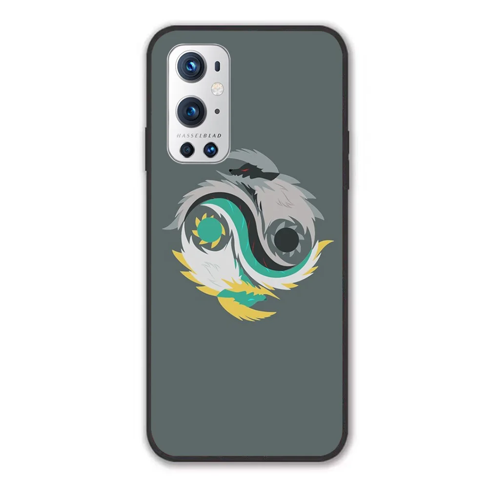 

For OnePlus Balance - Jinouga Soft TPU Border OnePlus 7 7T 7Pro 8 8T 8Pro 9 9Pro Case