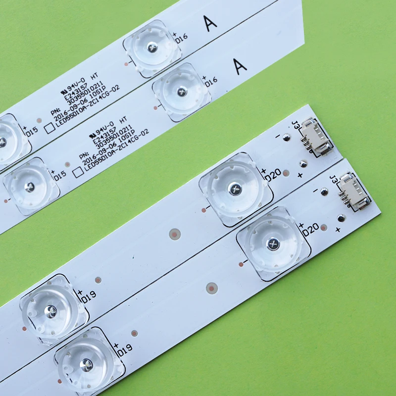 Новый оригинальный для haier LS55H510N led 55d10-01 02 30355010207 08 ТВ задняя светильник полосы