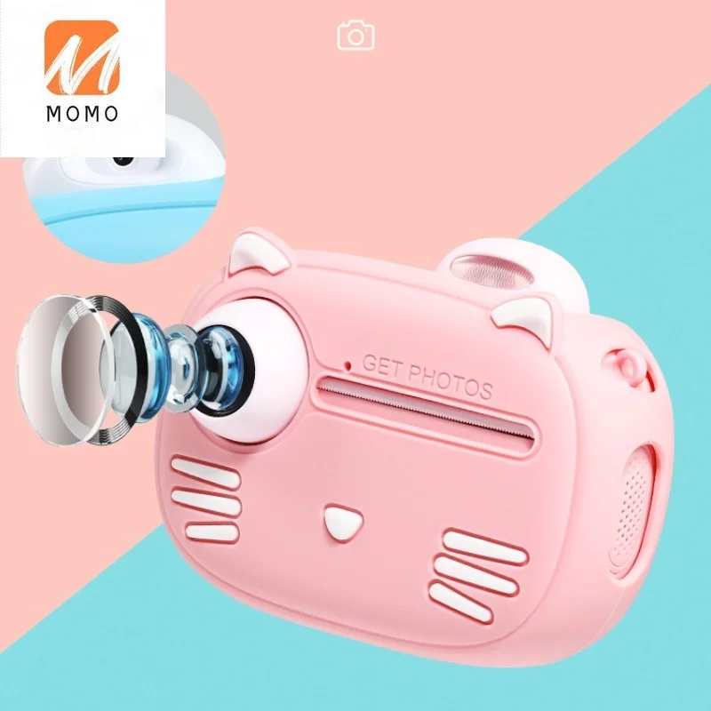 

Children's toy digital camera can take pictures and print Polaroid