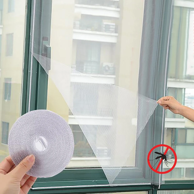 

Anti-insect fly bug mosquito door window curtain net mesh screen protector cool