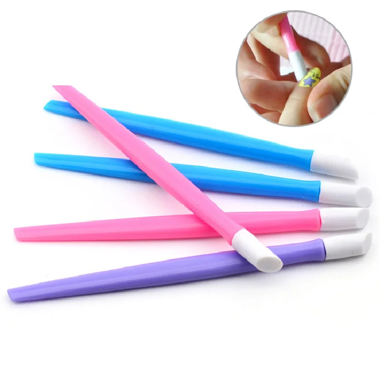

10pcs Nail Art Stick Cuticle Pusher Remover Pedicure Extension Builder Drawing Pen Design Dot Painting Manicure Tools