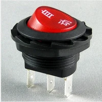 circular rocker switch kcd8 a1 kcd8 12 6a 3 feet red light automatic word