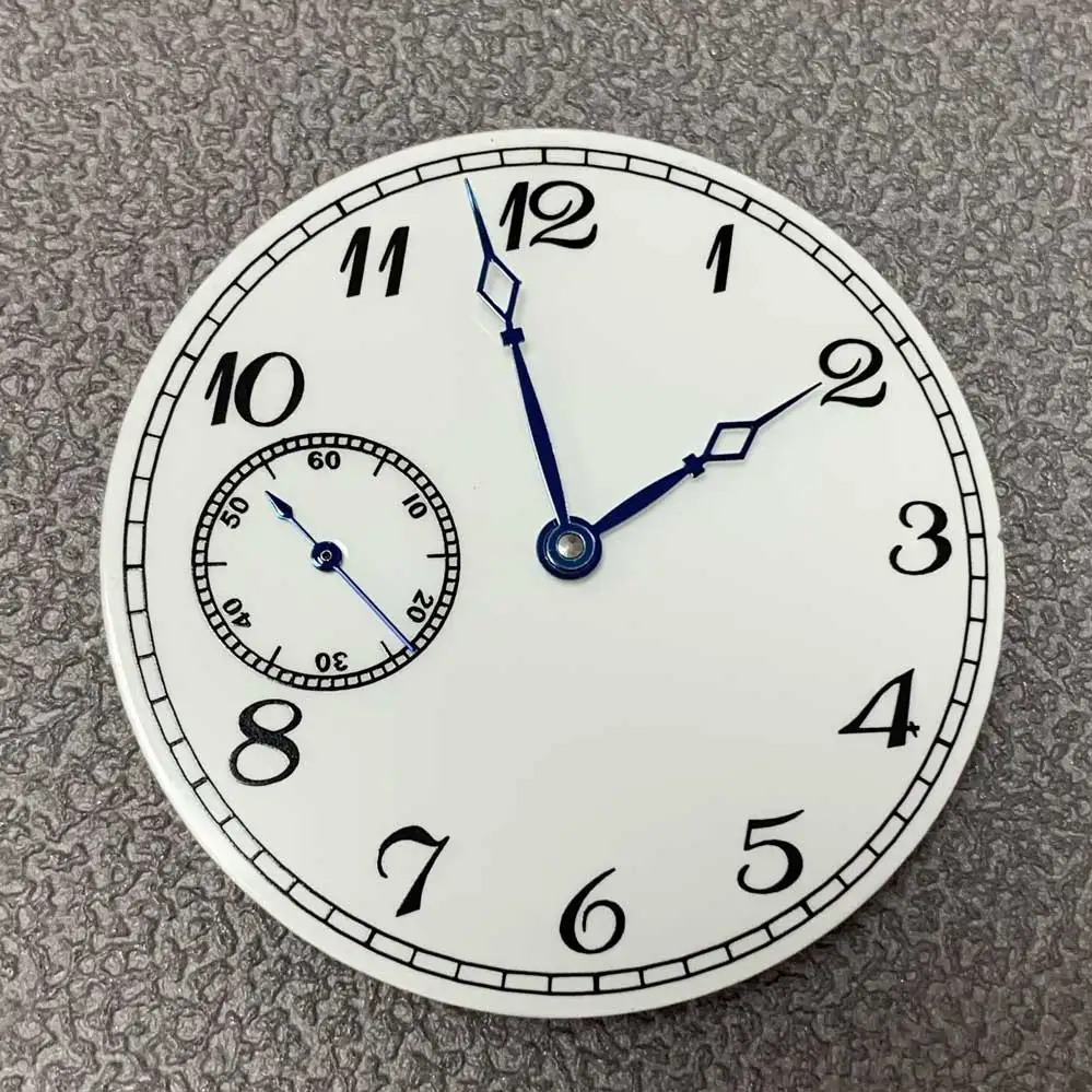 

Watch Accessory Set Digital Manual Watch Dial + Hands 38.8mm Watch Face without Luminous for ETA 6497 and ST3600 Movement