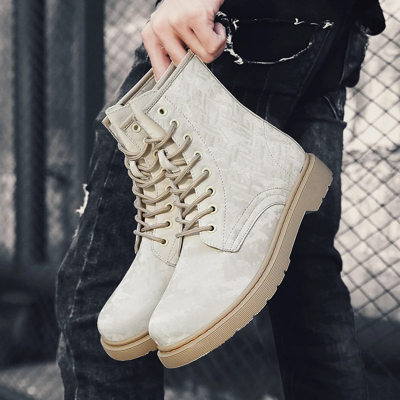 

Leisure Shoes Men Casual Flat Shoes Leather Sneaker Boots Outdoor Footwear Zapatos Hombre Man Sapato Masculino Fashion