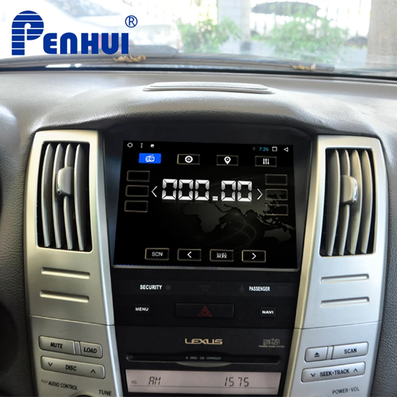 

Android Car DVD for Lexus RX330 /RX300/RX350/RX400H /Toyota Harrier (2004-2008)Car Radio Multimedia Video Player Navigation GPS