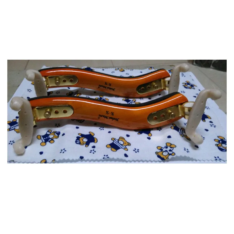 

Freeshipping Universal wood Violin&Viola shoulder rest Adjustable shoulder pad for 4/4 3/4 1/2 1/4 1/8 Violin&Viola Accessory