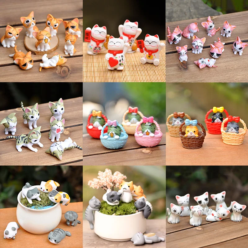 Миниатюрный счастливый кот BAIUFOR рождественский подарок для детей аксессуары