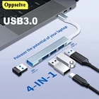USB-разветвитель с 4 портами USB Type-C, 3,0 дюйма