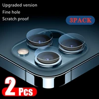 2Pcs for IPhone Pro Max 12mini Tempered Glass Camera Lens IPhone 11Pro 12Pro Max Screen Protector Mobile Phone Accessories