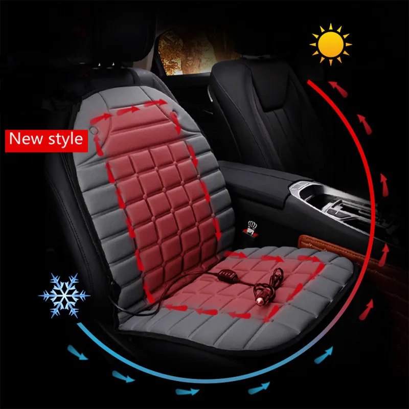Чехол для автомобильного сиденья 12 В подушки автомобиля с подогревом теплый