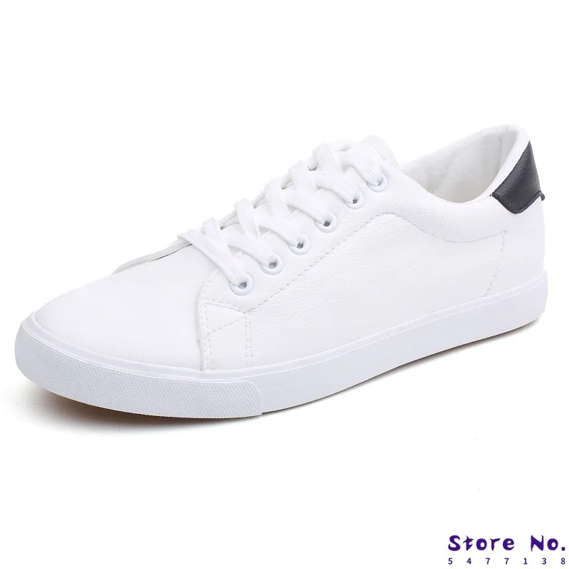 

2020 Spring Shoes Men Sneakers Casual Soft Leather Men Shoes Brand Fashion Male White Shoes KA1188