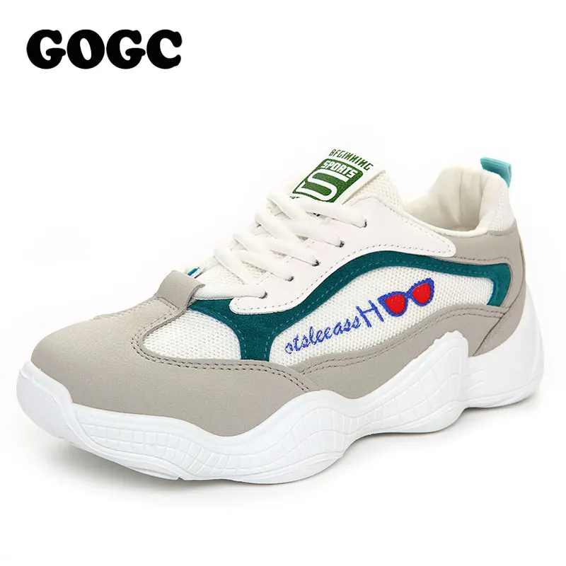 Женские теннисные кроссовки GOGC на плоской подошве Спортивная повседневная обувь