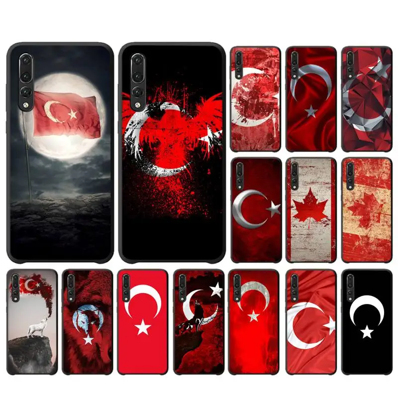 

MaiYaCa Turkey flag Phone Case for Huawei P30 40 20 10 8 9 lite pro plus Psmart2019