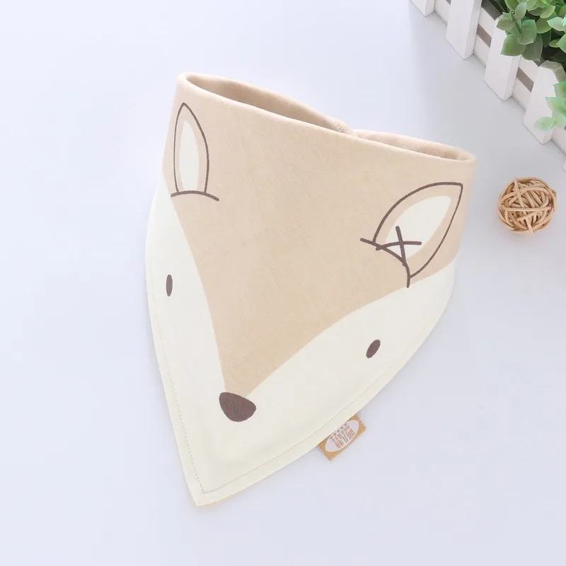 Kawaii Dog Бандана Шарф хлопковый клетчатый моющийся воротник нагрудники с милым