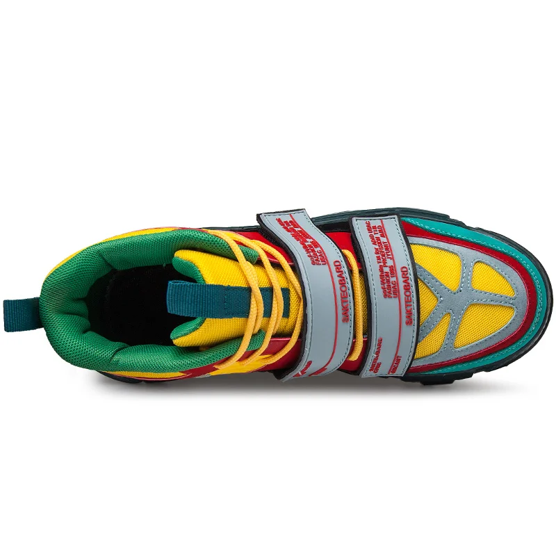 VESONAL/Новинка 2020 года сезон весна мужские кроссовки в стиле хип-хоп Повседневная