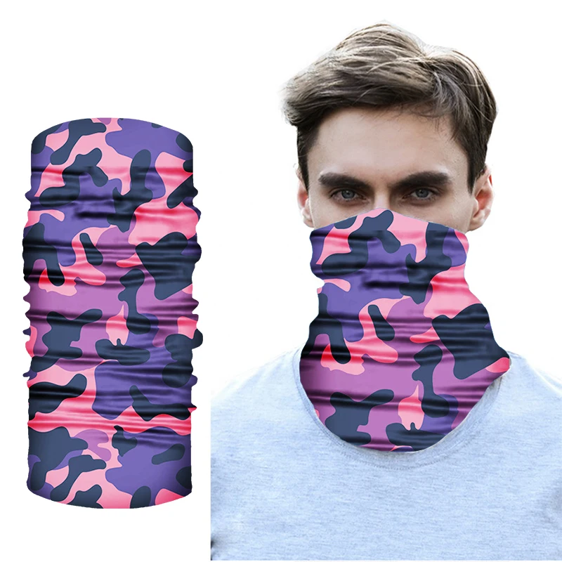 

Ourdoor Turban Magic Scarf Cycling Bandana Hiking Camping Hunting Running Army Bicycle Military Tactical Neck Cover Gaiter