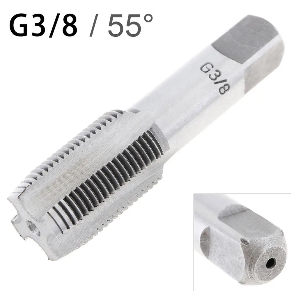 G3-8 G1 G1/2 G1/4 G3/4 G1/8 3/8 резьбовой кран 55 градусов высокоскоростная стальная пластина для рулевой трубы инструмент для ручного нарезания G Tap ремонтная машина - Цвет: G3-8