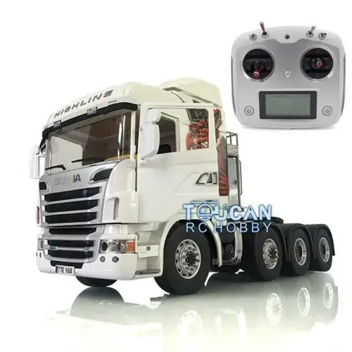 

1/14 LESU 8*8 Axles Metal Chassis For DIY Hercules Scania Gripen RC Tractor Truck Radio THZH0947-SMT2