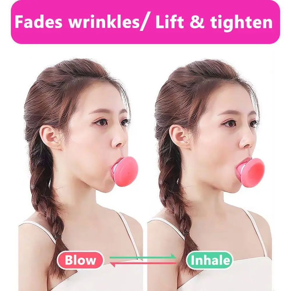 Silicone Skin Care Firming Slim Muscle Line Expression Exerciser Remove Masseter Face Lifter