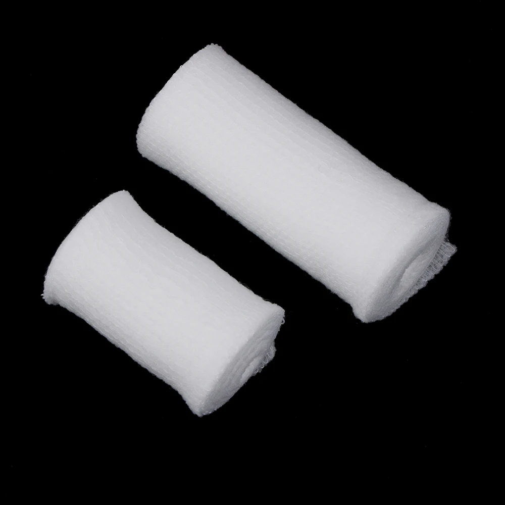 

1 Roll Medical Treatment Elastic Bandage Gauze Tape Athletic Sports Care Tape