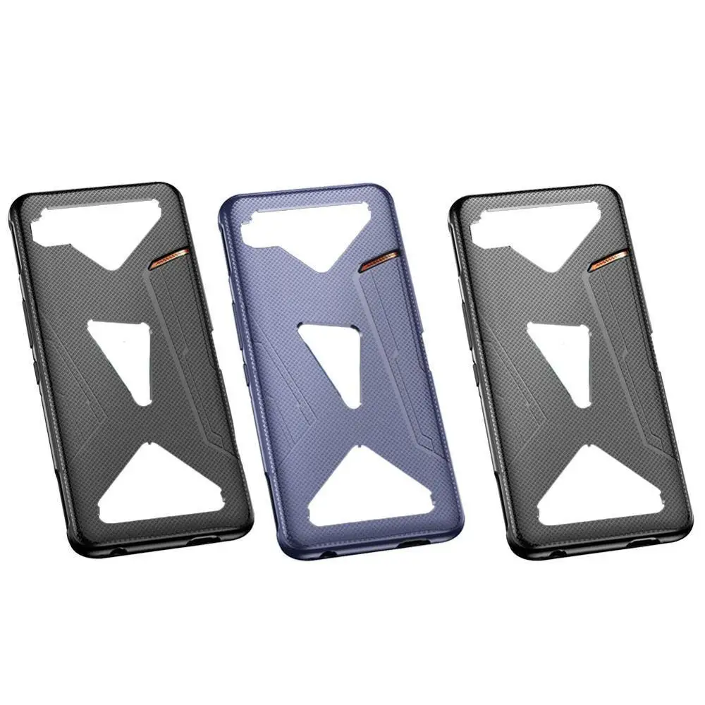 for Asus ROG Phone 2 ZS660KL ROG2 Case Anti-fingerprint Shockproof Soft Cover Breathable For II Heat Back Fu A5S1 |