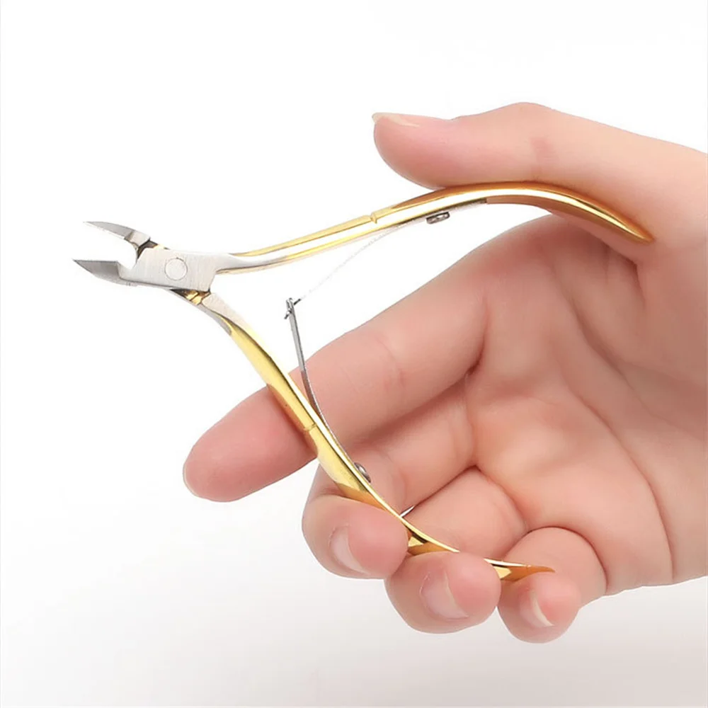 

Ножницы для кутикулы из нержавеющей стали радужные жесткие мерцающие бритвы Машинка для стрижки домашний салонный маникюр педикюр инструм...