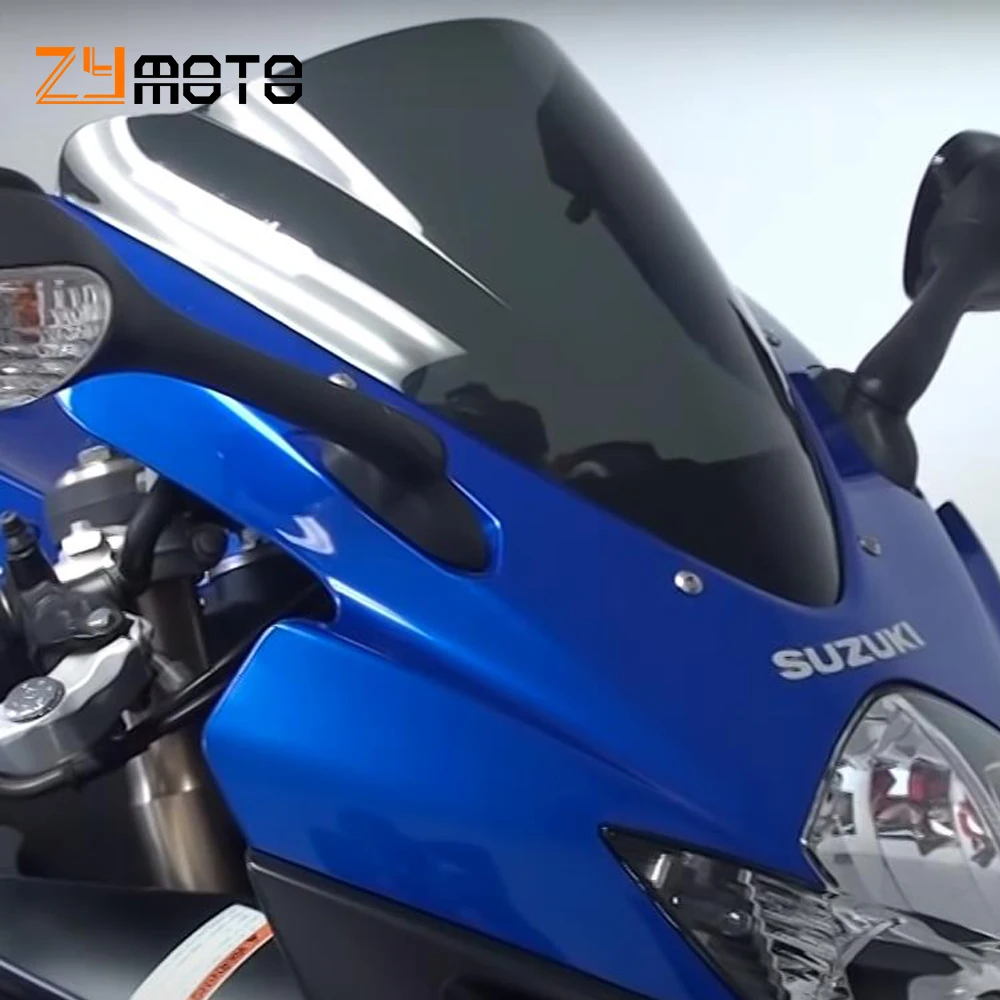Черное прозрачное ветровое стекло F5 для SUZUKI GSXR1000 K2 K3 K5 2000 2006 GSXR 1000 GSX R1000 2005 2004 2003 2002