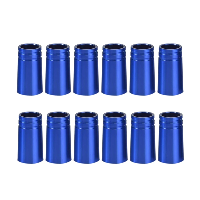 

12Pcs/Pack Golf Ferrules .370 Aluminum 25mm for Irons Shafts Golf Club Accessories