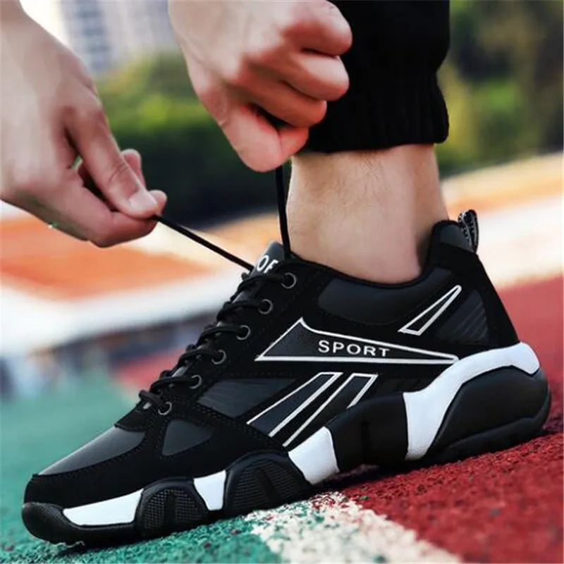 

Dropshipping New casual male sneakers shoes breathable fashion mens shoes thick bottom slip mens shoes casual zapatos de hombre