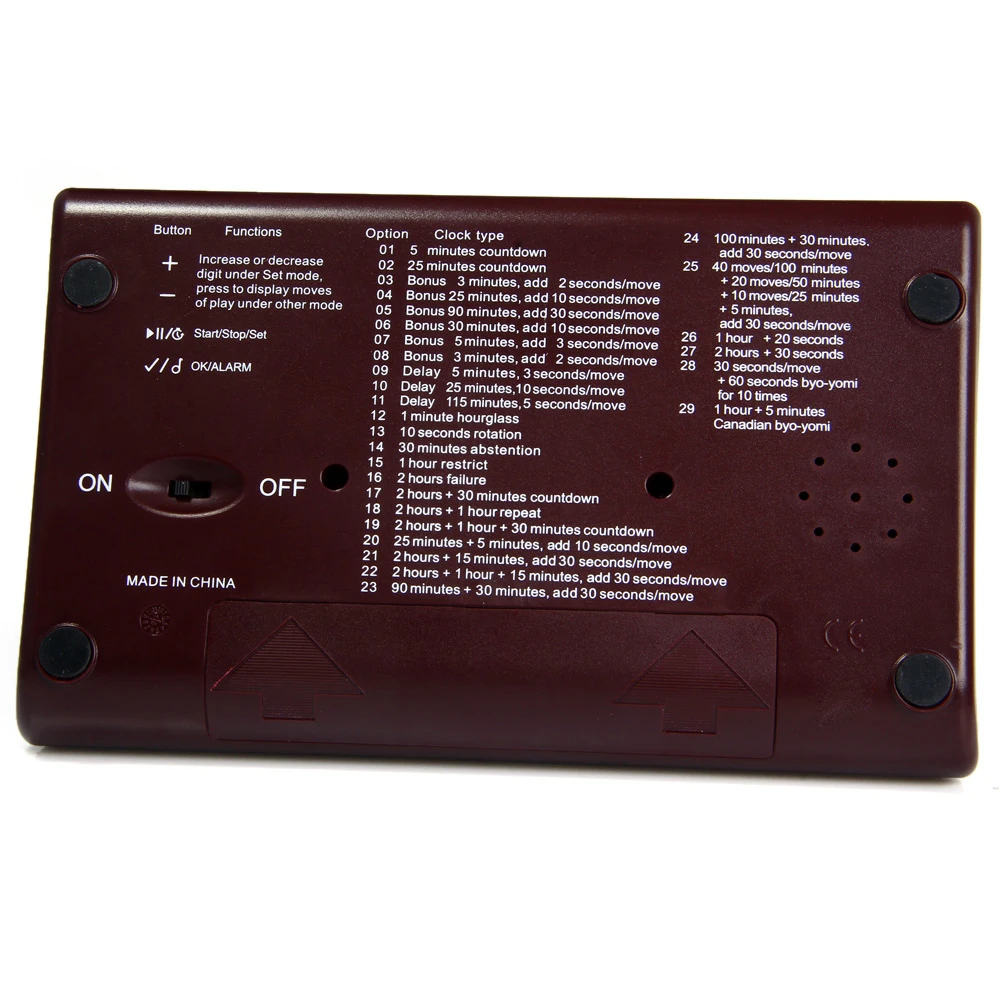 LEAP PQ9903A цифровые шахматные часы с подсчетом электрический таймер для игр набор