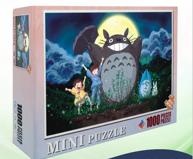 Хит продаж Мини пазлы для картин 1000 штук Ландшафтная головоломка развивающие