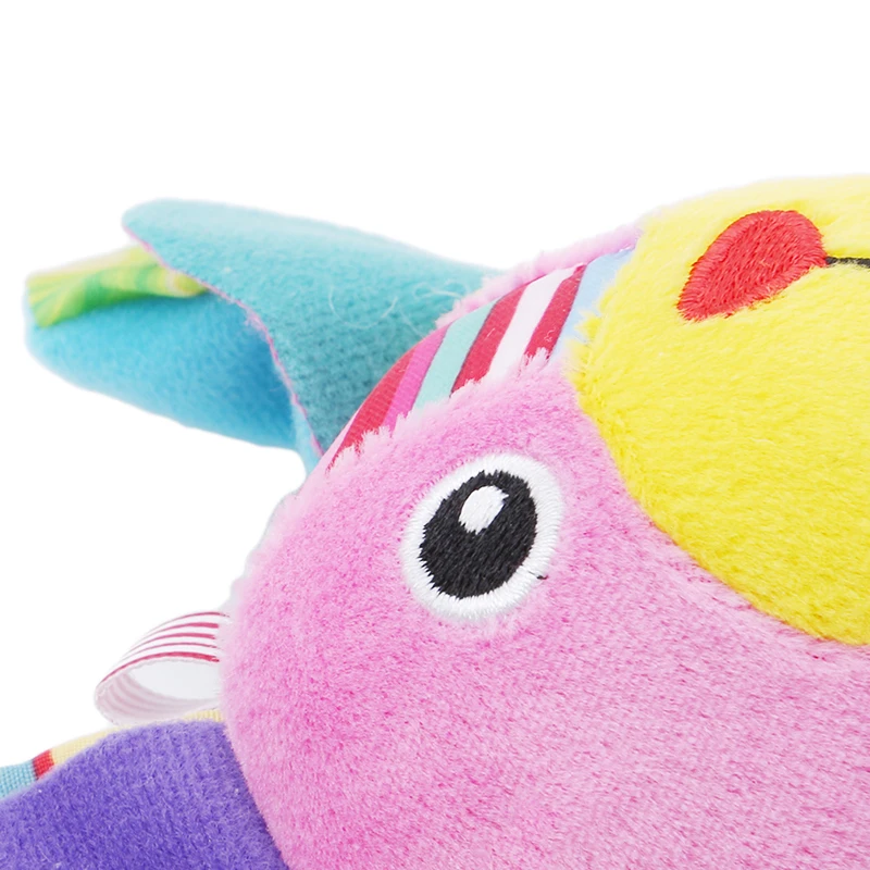 

Cute Plush Animal Hand Bells Baby Toy Rattle Ring Bell Toy Newborn Baby Early Educational Learning Handbell Rattle Toys