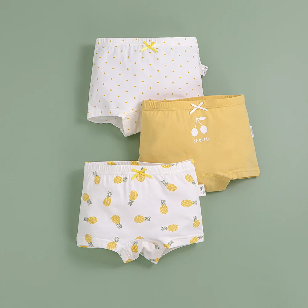 

3 шт., детские трусы-боксеры из лайкры