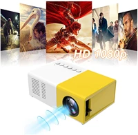 portable led micro projector 3d hd led home cinema 1080p screen mirroring hdmi usb audio projector streaming and home theater