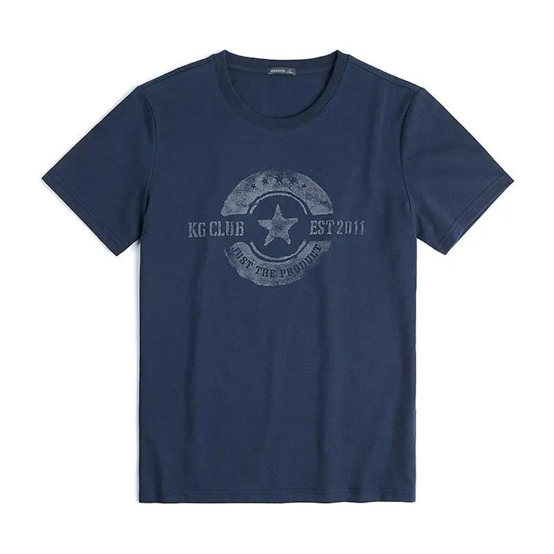 

Men's short sleeve t-shirt men's 2021 summer men's new cotton round neck casual top
