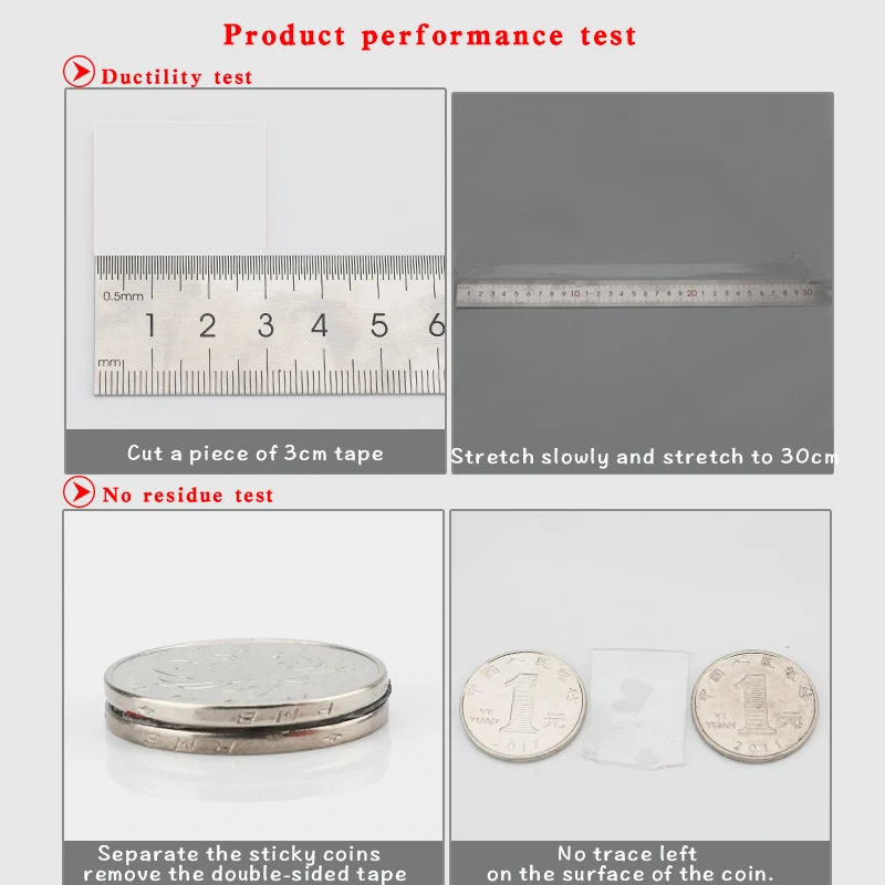 1/3/5 м нано лента Волшебная многофункциональная Двусторонняя прозрачная клейкая