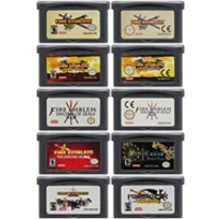 Картридж для видеоигр 32 бит картридж консоли Nintendo GBA Fire с эмблемой серии меч