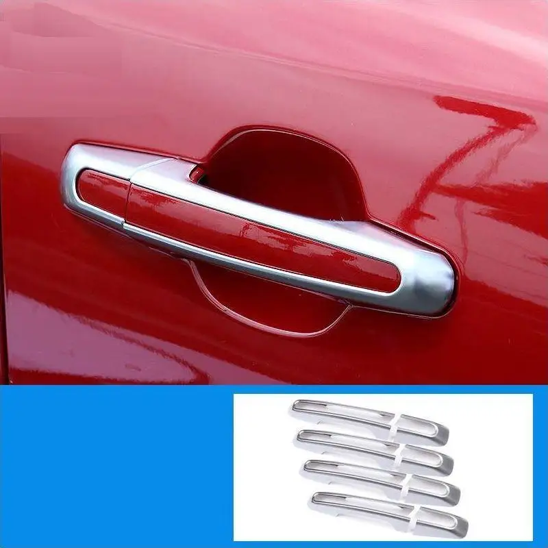 Автомобильная автомобильная Хромовая задняя панель багажника крыло для педали