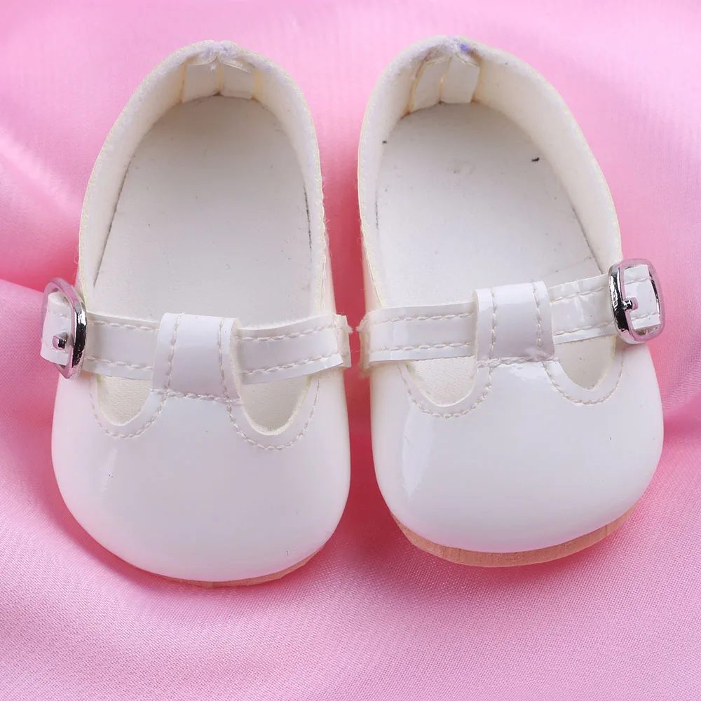 Золотой 15color choose 1pcs shoes wear fit 43cm Baby Doll Clothes and Accessories, Children best Birthday Gift - Цвет: Золотой