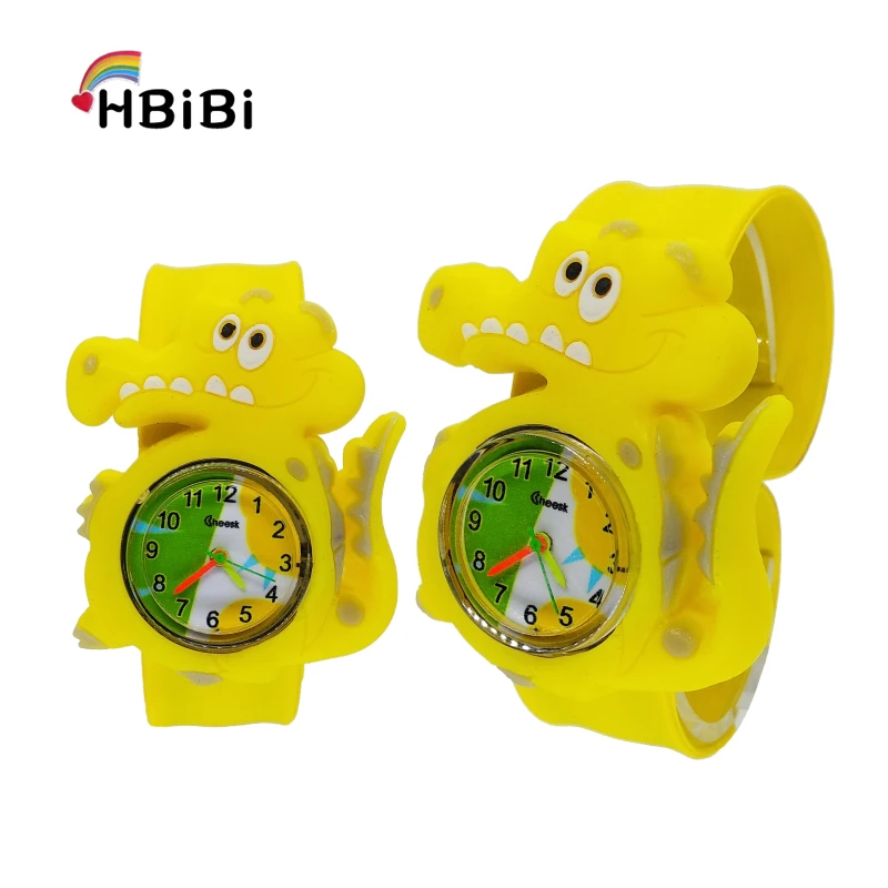 Cartoon Crocodile Watch Children Boys Kids Watches Students Sports Clock Girls Wristband Child Quartz Wristwatch | Наручные часы