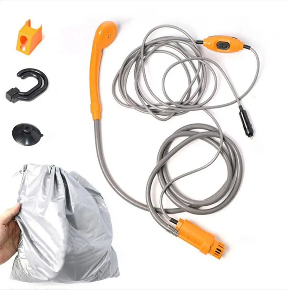 

1 set Outdoor car shower Rain shower Car Motorcycle Car Washer Portable Outdoor Handheld Camping Shower