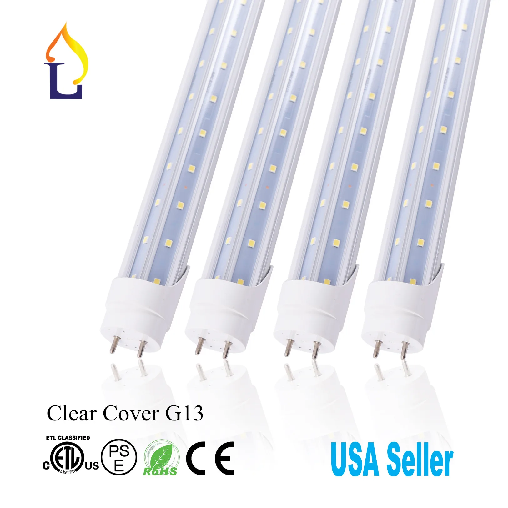 50 шт./лот лаборатории тестирования электроприборов США (ETL Список T8 V форменная