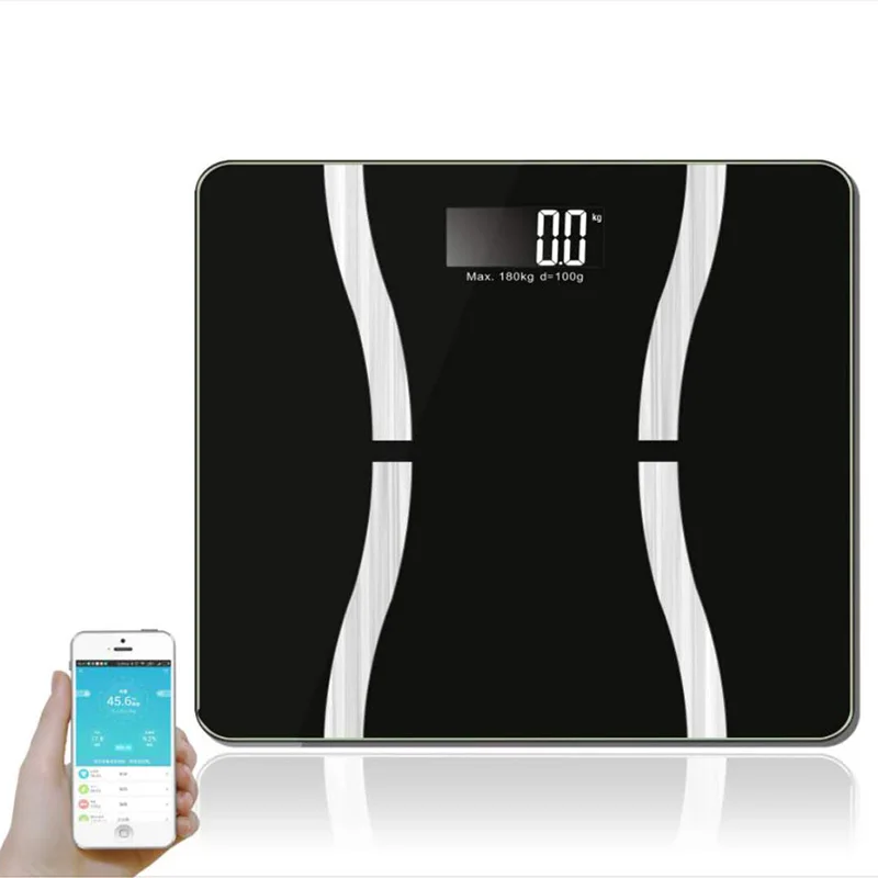 

Weight scale Human body fat intelligent Bluetooth body fat Fat scale micro small program body fat scale 3 Y