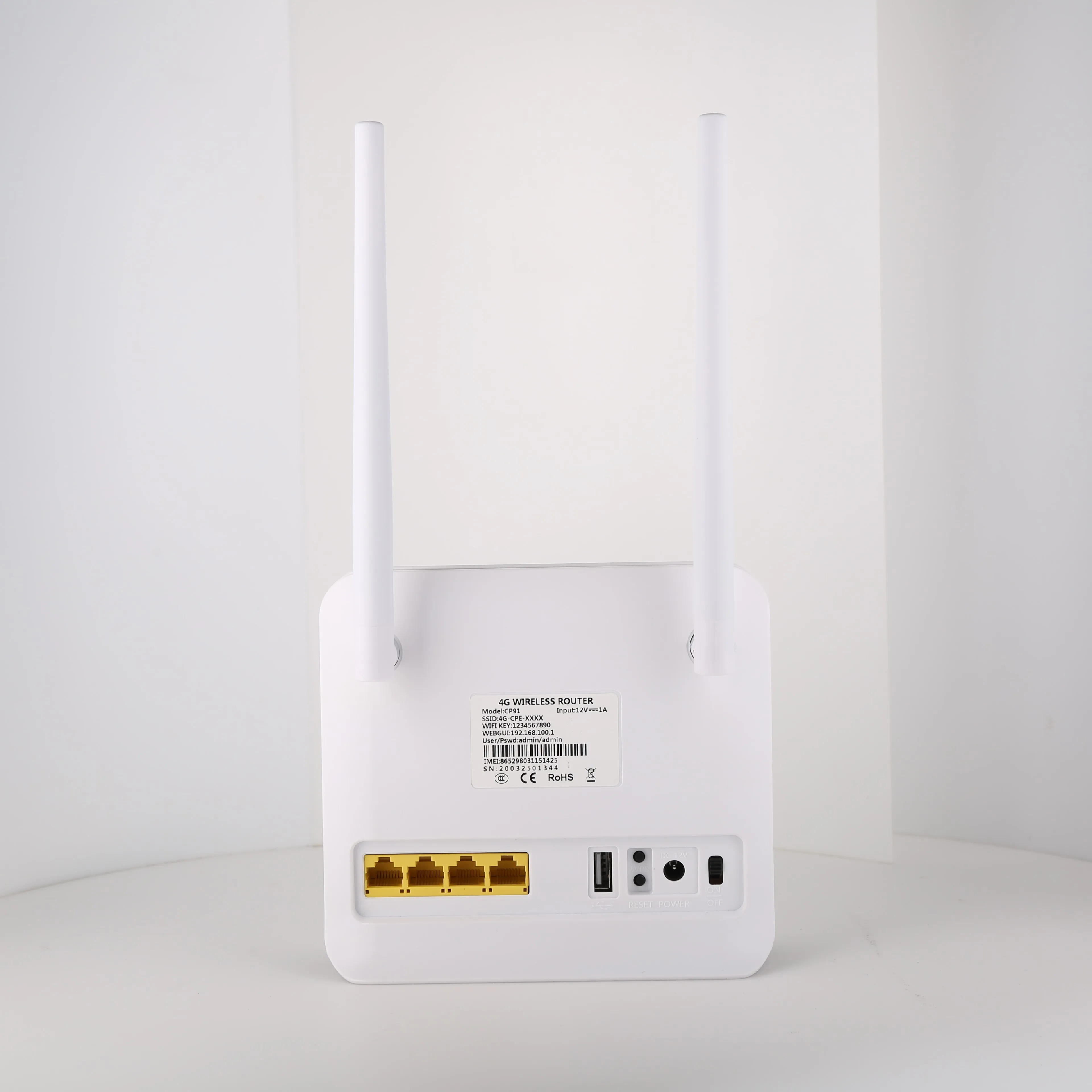 HUASIFEI 300 Мбит/с 4G беспроводной wi-fi роутер модем 2 4 ГГц с sim-картой WAN/LAN разобранных